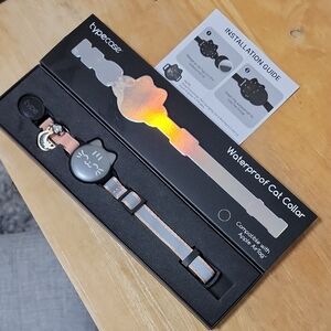 Typecase Waterproof Cat Collar with Charm, Bell & AirTag Holder